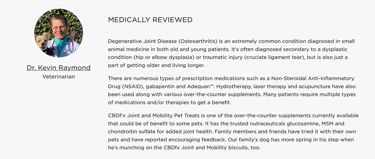 CBD Dog Treats for Stress & Anxiety 450mg Medical Review
