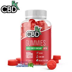 CBDfx CBD Gummies With Apple Cider Vinegar 1500mg