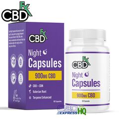 CBDfx CBD + CBN Night PM Capsules