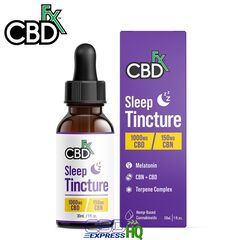 CBDfx CBD Oil Sleep Tincture 1000-4000mg, Sleep Tincture Strength: 1000mg