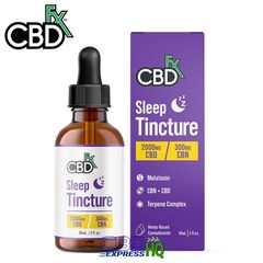 CBDfx CBD Oil Sleep Tincture 1000-4000mg, Sleep Tincture Strength: 2000mg