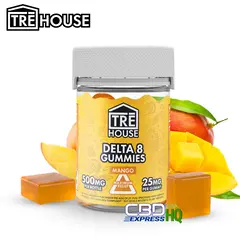 TRE House Delta 8 Gummies – Mango