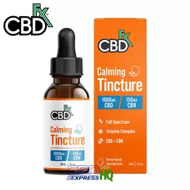 CBDfx Calming CBD + CBN Oil Tincture 500-6000mg, Calming Strength: 1000mg