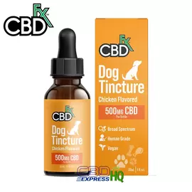 CBDfx CBD Oil For Dogs – Chicken Medium Breeds 500mg