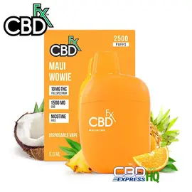 CBDfx Full Spectrum CBD Delta-9 Vape Pen - Maui Wowie Sativa 1500mg