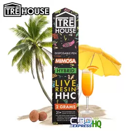 TRE House Live Resin Vape Pen – HHC – Mimosa – Hybrid – 2g