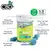 CBDfx Full Spectrum CBD + Delta-9 Gummies - Magic Melon Sativa – High Potency, Size: 20ct, 3 image