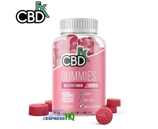 CBDfx CBD Gummies with Multivitamin For Women 1500mg
