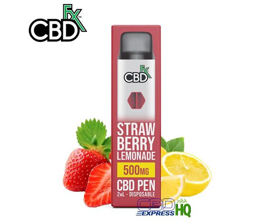 CBDfx CBD Vape Pen - Strawberry Lemonade 500mg