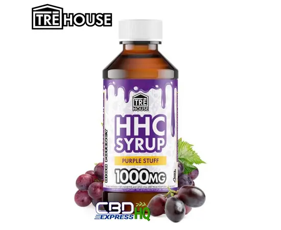 Buy TRE House HHC Syrup – Purple Stuff – 1000mg | CBDexpressHQ.ca
