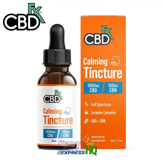 CBDfx Calming CBD + CBN Oil Tincture 500mg, Calming Strength: 500mg, 3 image