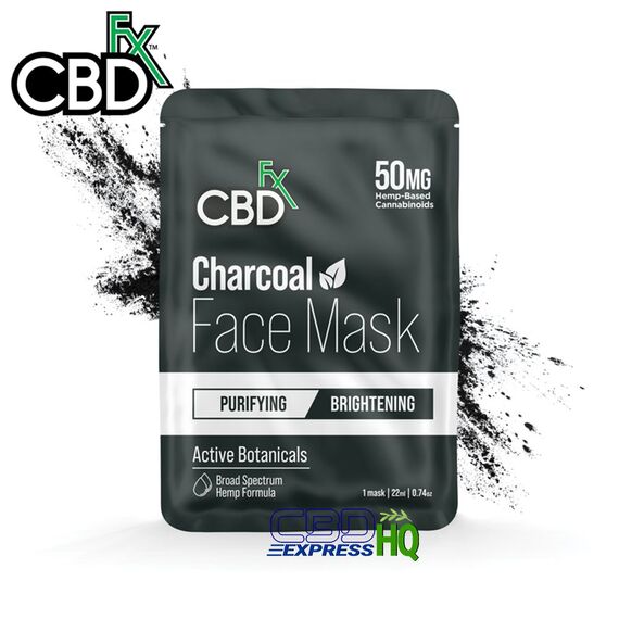 CBDfx CBD Face Mask Charcoal, Face Mask Type: Charcoal